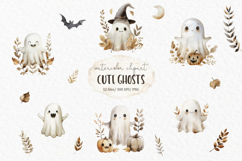 cute-ghost-watercolor-clipart-png