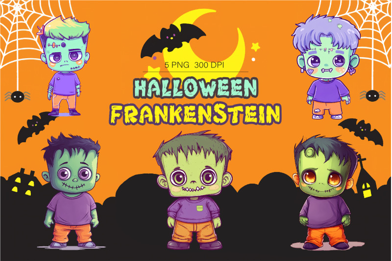 cute-halloween-frankenstein-tshirt-sticker