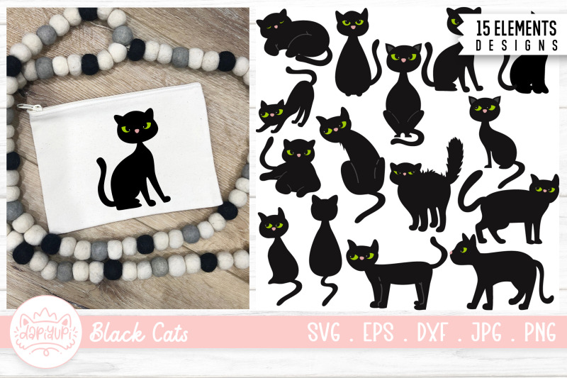 halloween-black-cat-illustration-bundle