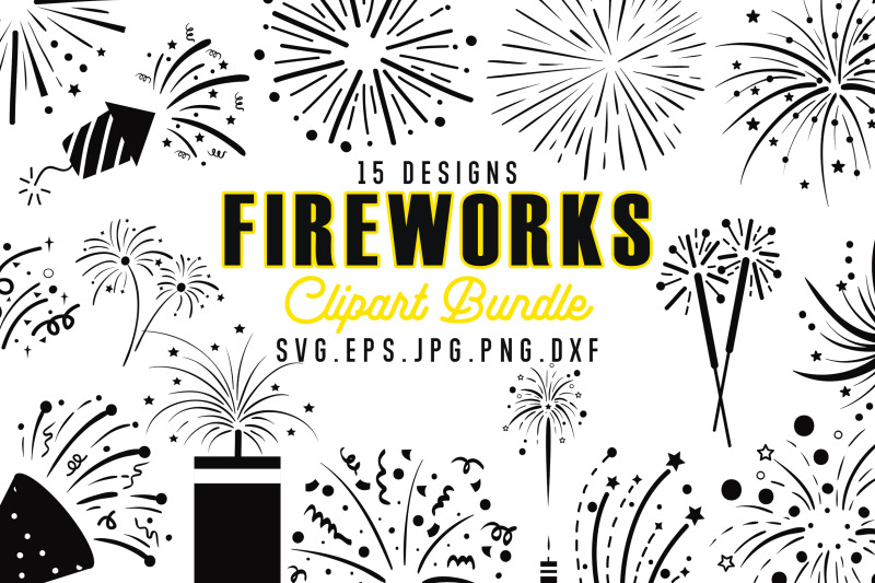 firework-silhouette-svg-bundle