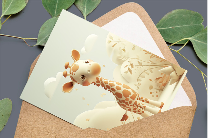 cute-3d-cartoon-animals-posters-postcards