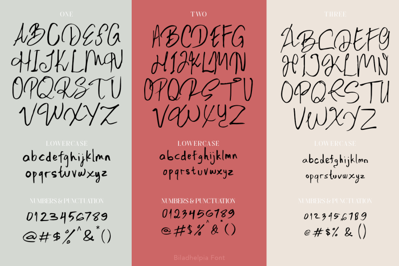 biladhelpia-handwritten-font