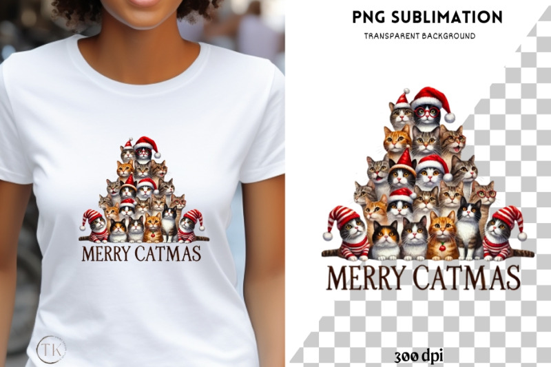 merry-catmas-digital-print-transparent-design-for-sublimation-and-car