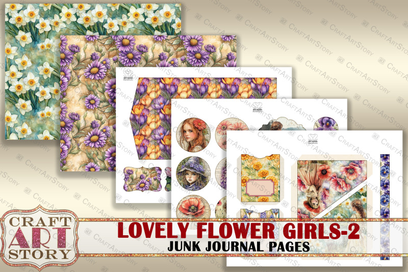 vintage-lovely-flower-girls-junk-journal-kit-1-scrapbooking