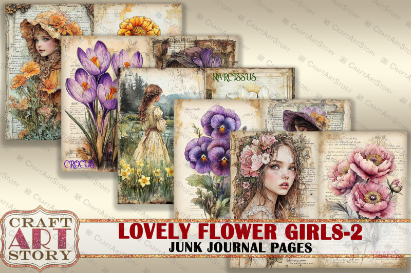 vintage-lovely-flower-girls-junk-journal-kit-1-scrapbooking