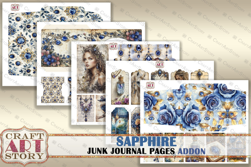 romantic-sapphire-junk-journal-pages-addon-fairy-sapphire