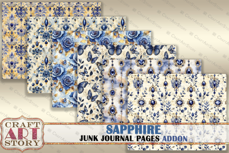 romantic-sapphire-junk-journal-pages-addon-fairy-sapphire