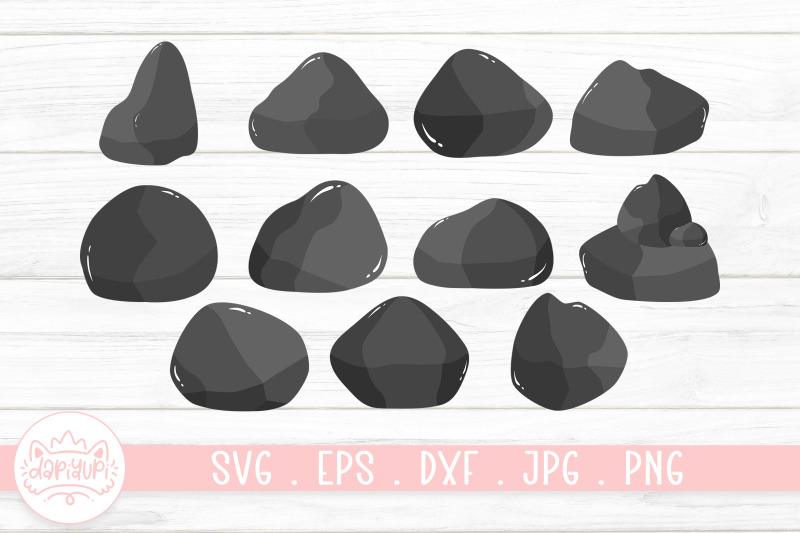 rock-stones-clipart-bundle