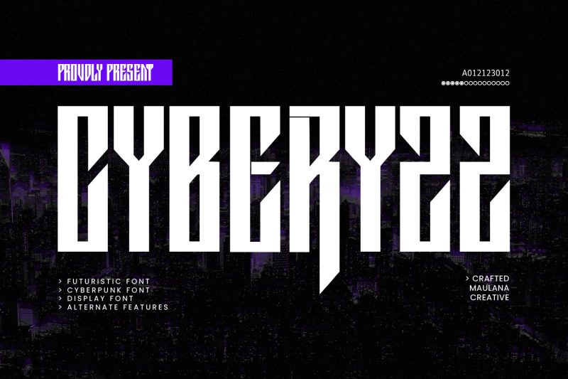 cyberyzz-futuristic-font