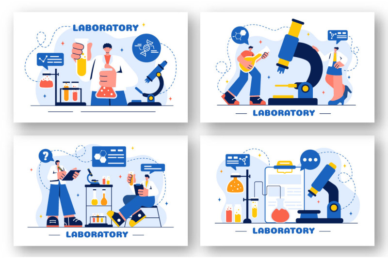 18-laboratory-science-illustration