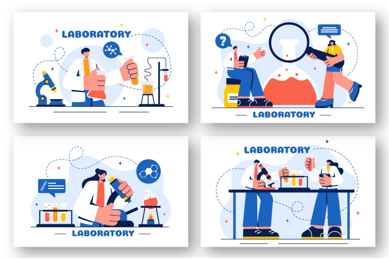 18-laboratory-science-illustration