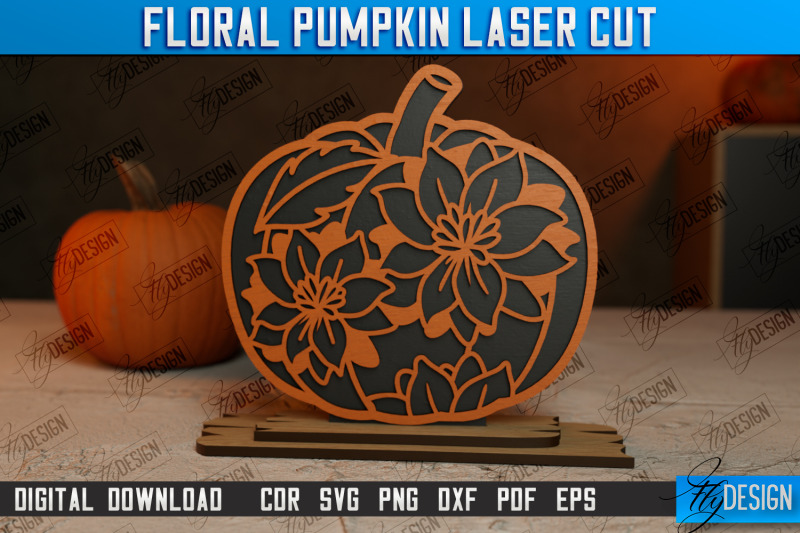 floral-pumpkin-pumpkin-ornaments-halloween-dcor-cnc-file