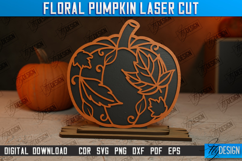 floral-pumpkin-pumpkin-ornaments-halloween-dcor-cnc-file