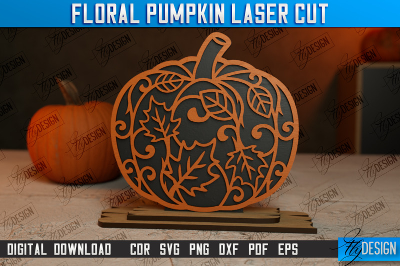 floral-pumpkin-pumpkin-ornaments-halloween-dcor-cnc-file