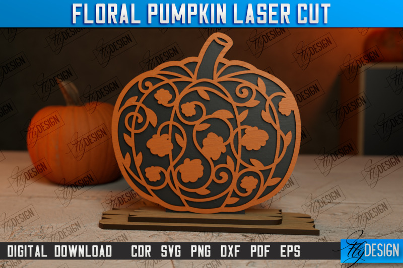 floral-pumpkin-pumpkin-ornaments-halloween-dcor-cnc-file