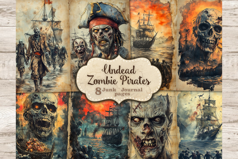 zombie-pirates-junk-journal-page-scary-halloween-printable