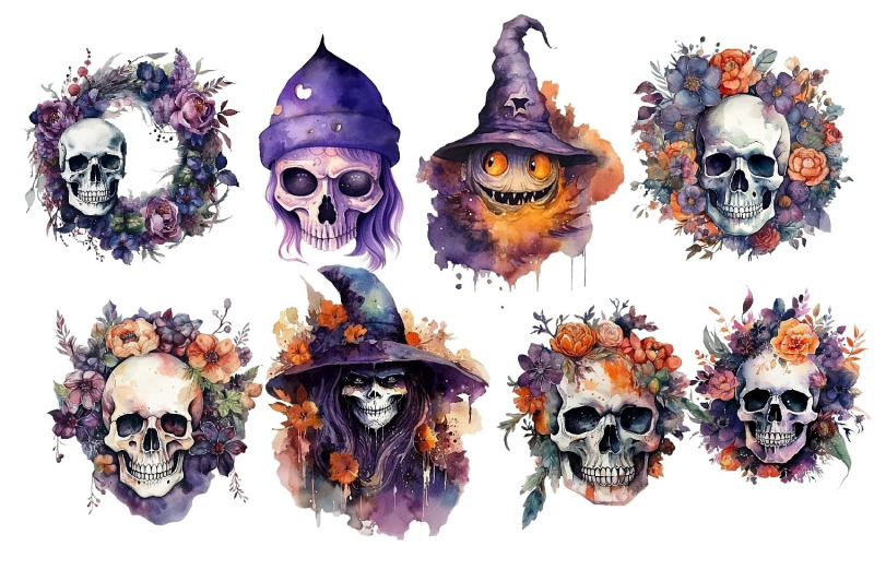 watercolor-halloween