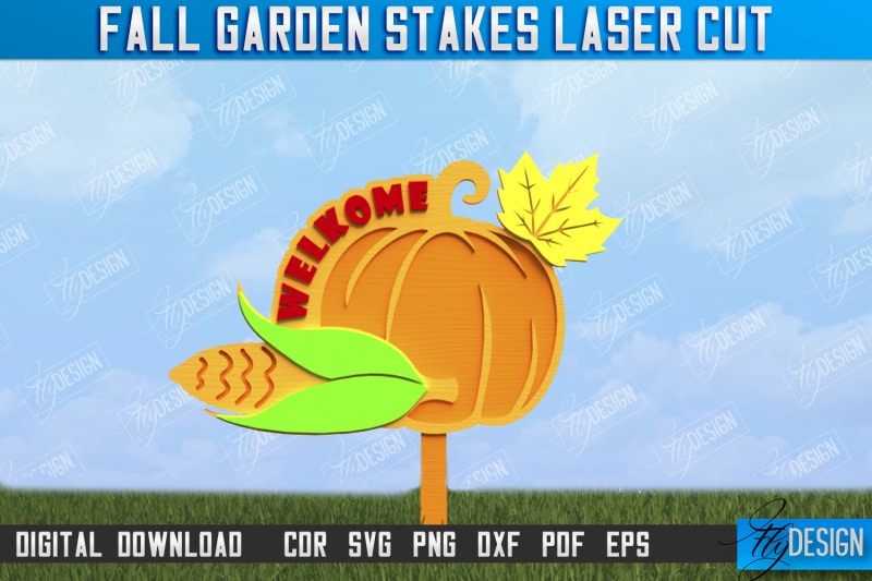 fall-garden-stake-garden-decoration-lawn-stake-harvest-cnc