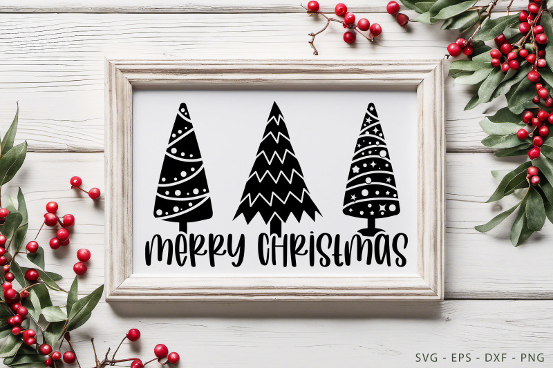 merry-christmas-sign-christmas-trees-svg-christmas-svg