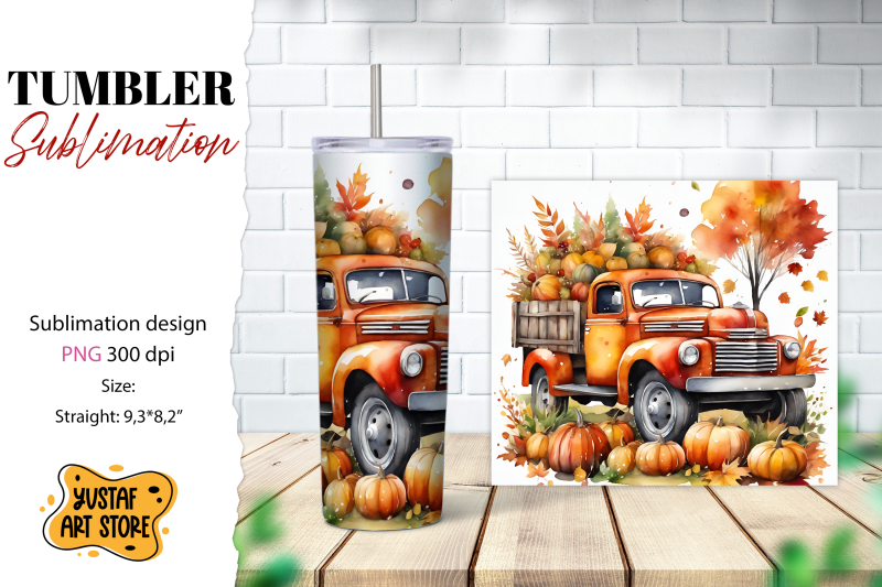 fall-tumbler-wrap-fall-truck-sublimation