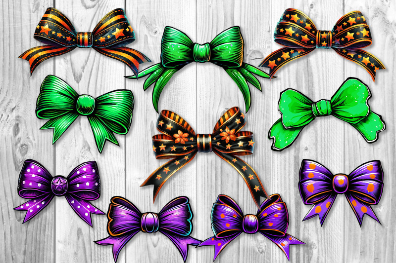 halloween-bow-sublimation-png-clipart-set