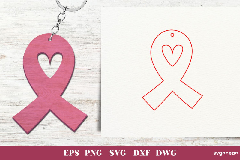 cancer-awareness-keychains-laser-cut