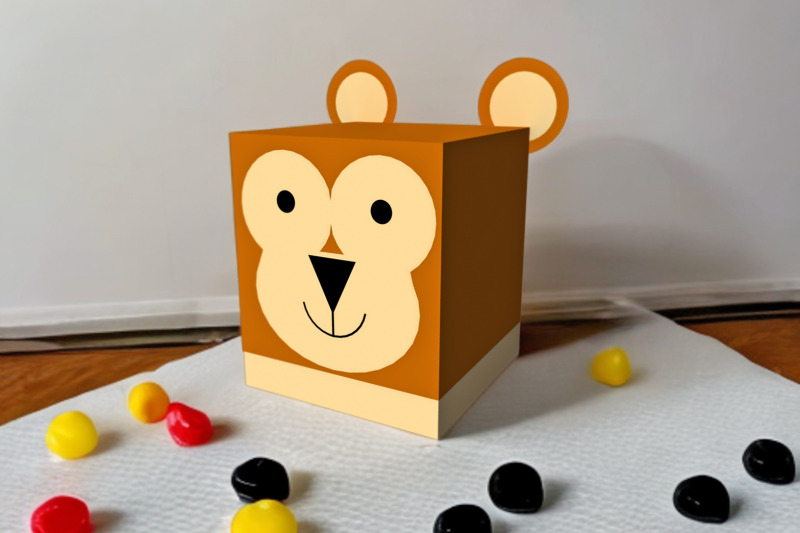 monkey-favor-3d-papercraft