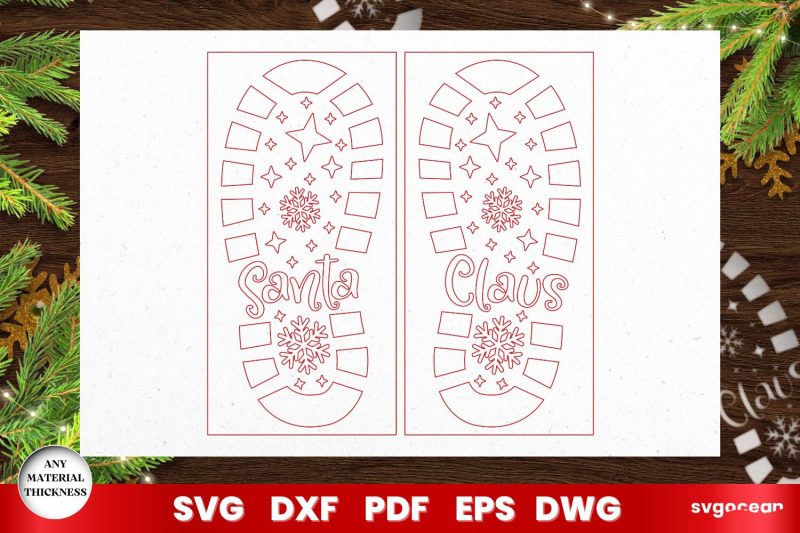 santa-footprint-stencil-laser-cut