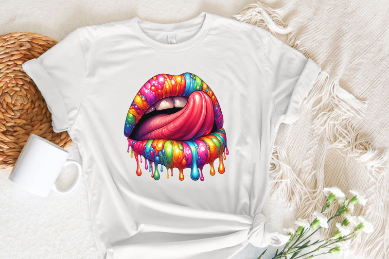 rainbow-lips-png-dripping-lip-clipart-digital-download-colorful-png