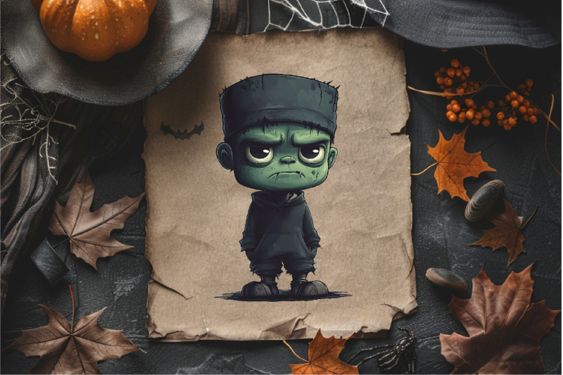 cute-halloween-frankenstein-tshirt-sticker