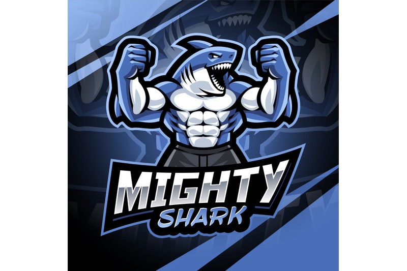 mighty-shark-esport-mascot-logo-design