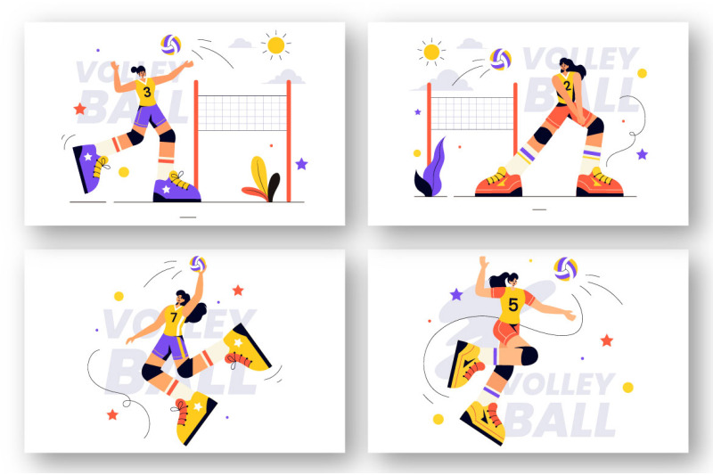 10-volleyball-player-illustration