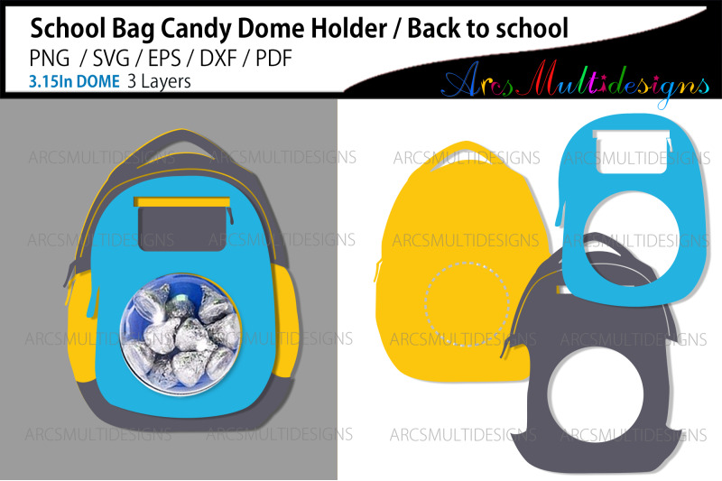 school-bag-candy-dome-holder