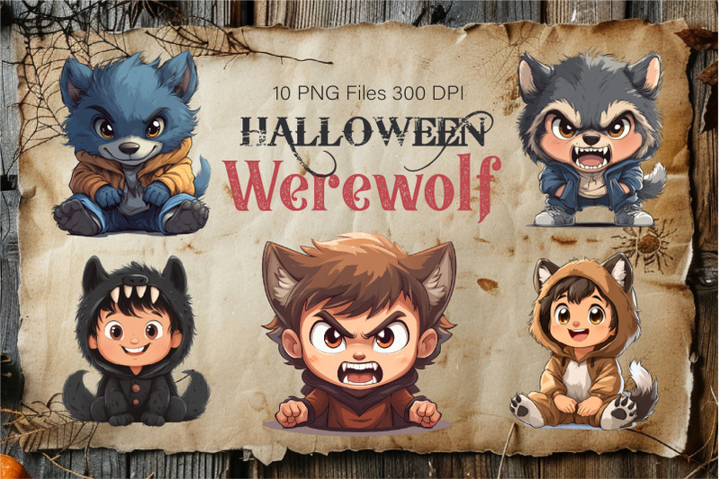 cute-halloween-werewolf-tshirt-sticker