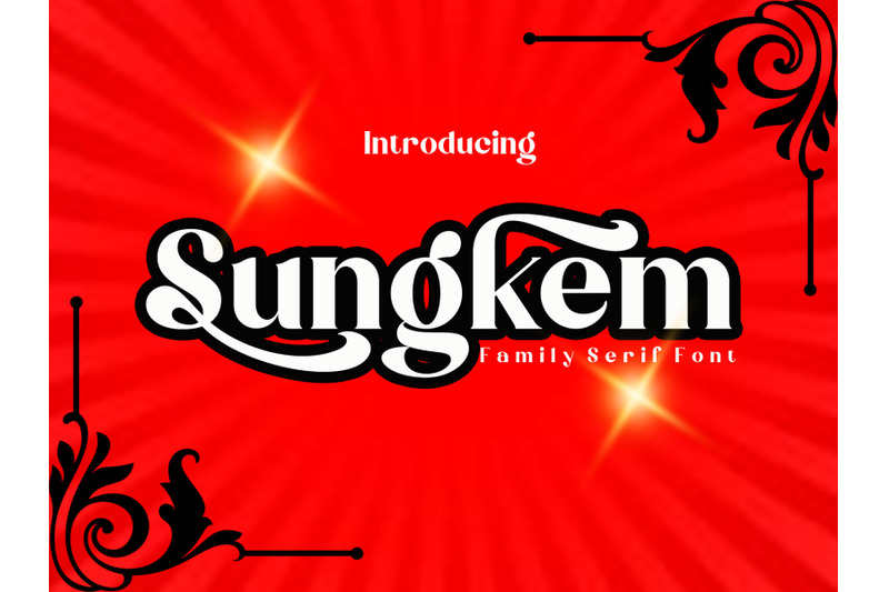 sungkem-family-font-serif