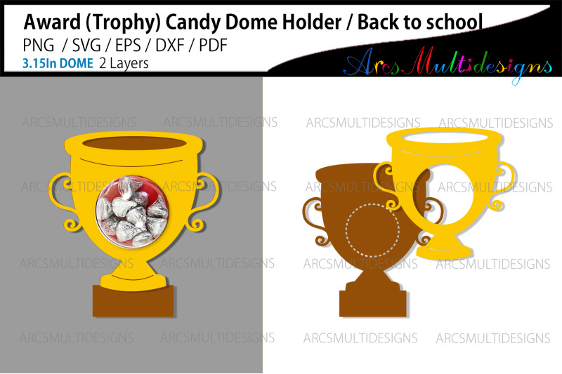 award-candy-dome-holder