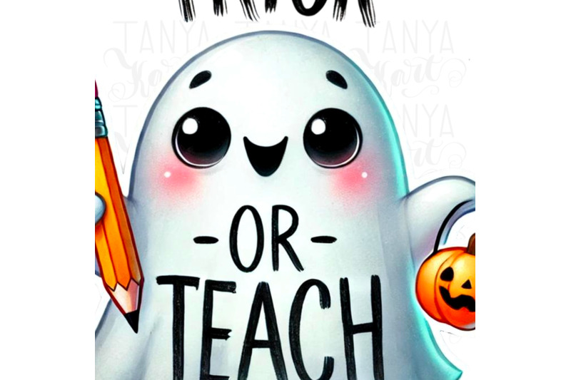 retro-halloween-trick-or-teach-png-sublimation-design-funny-teacher-s