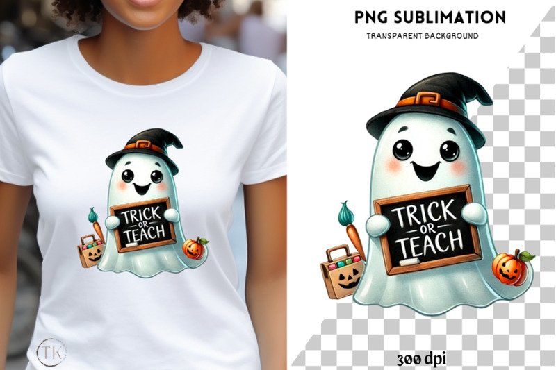 trick-or-teach-retro-png-halloween-design-digital-sublimation-autumn