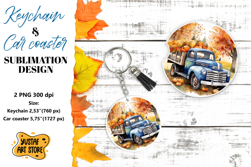 fall-keychain-fall-car-coaster-sublimation-design