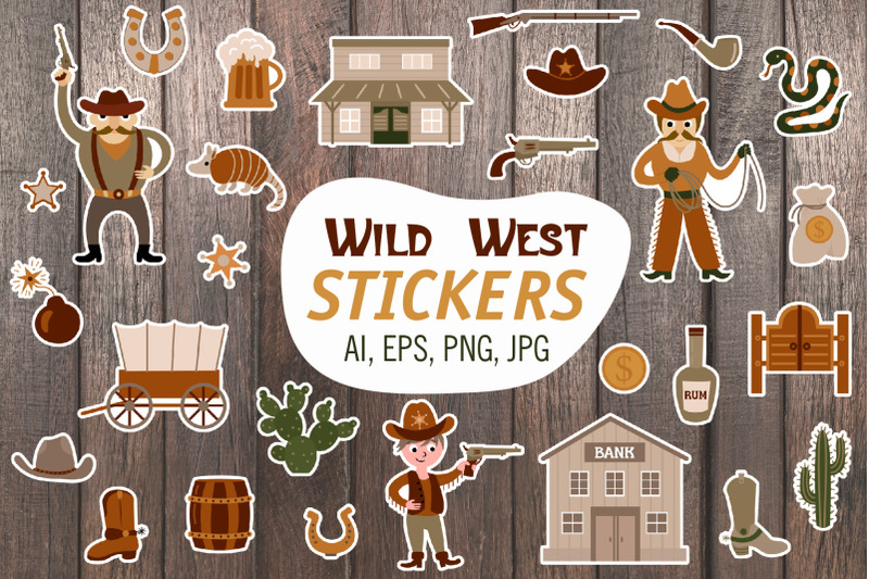 wild-west-printable-stickers-cricut-design