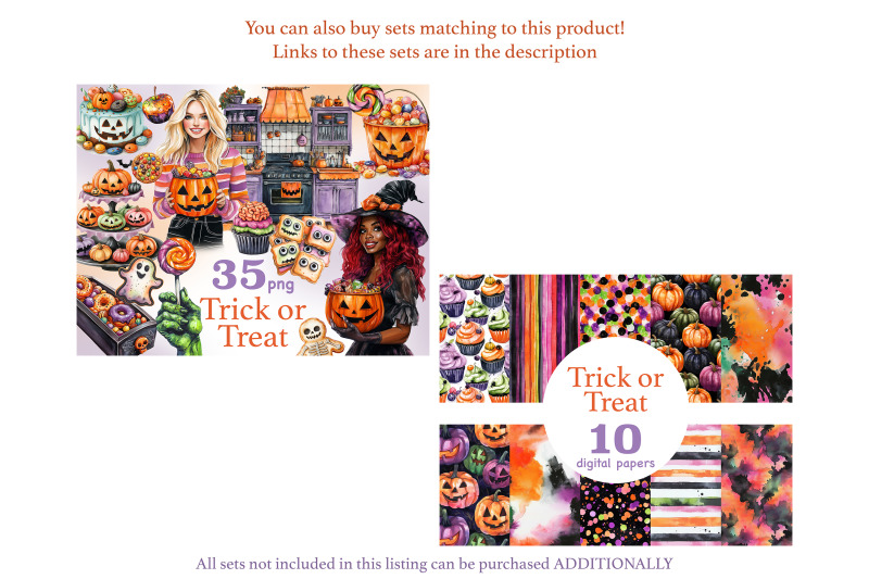 trick-or-treat-digital-papers-halloween-pattern-bundle