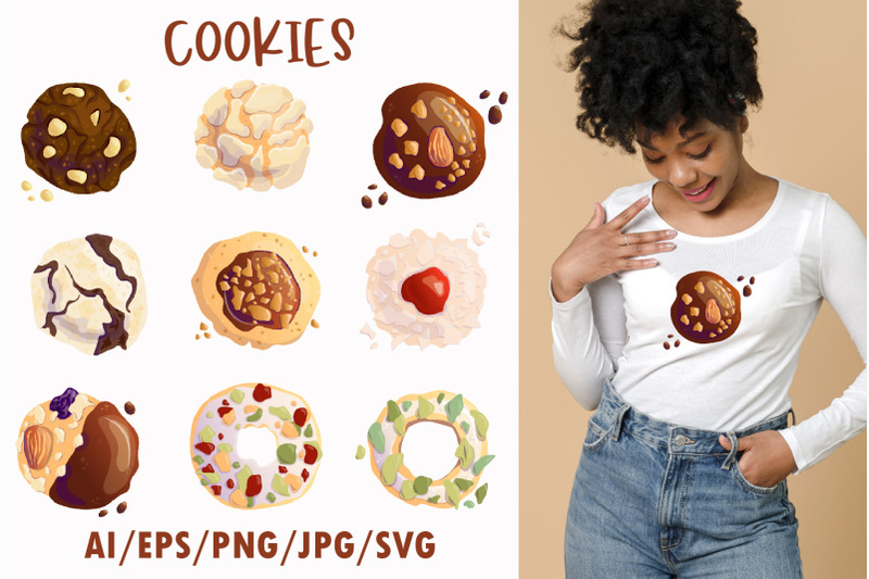 cookies-collection-svg-file