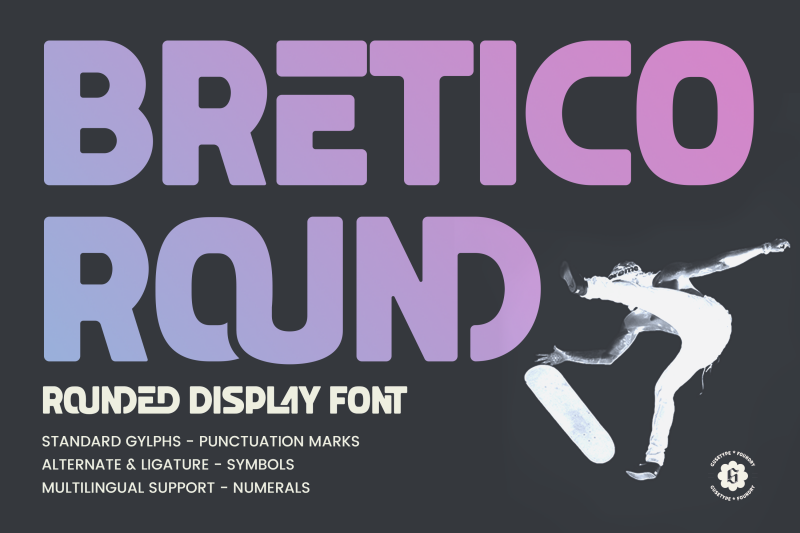 bretico-round-display-font