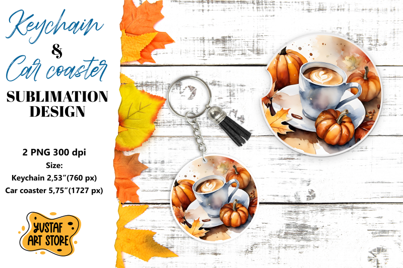 fall-keychain-fall-car-coaster-sublimation-design