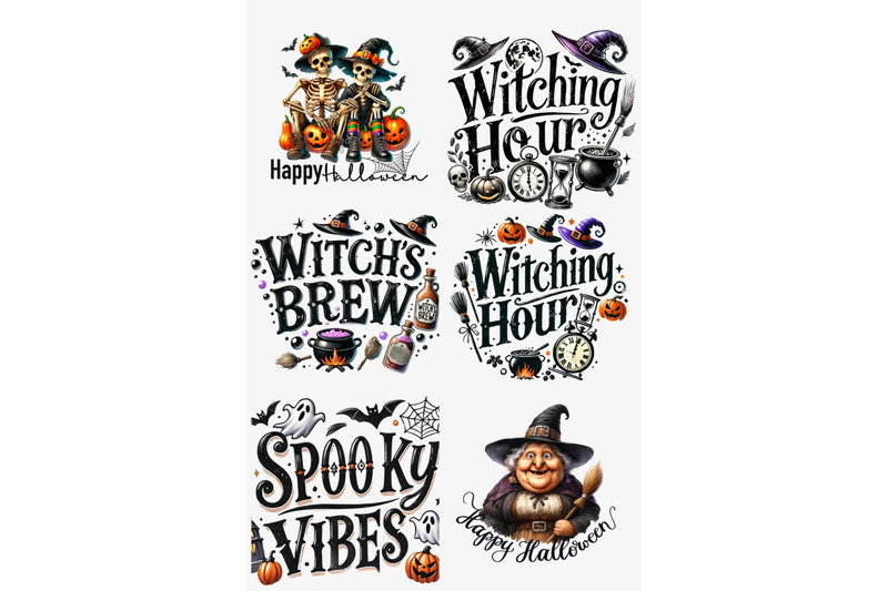 halloween-png-bundle-witch-skeleton-cat-quotes-digital-watercolor