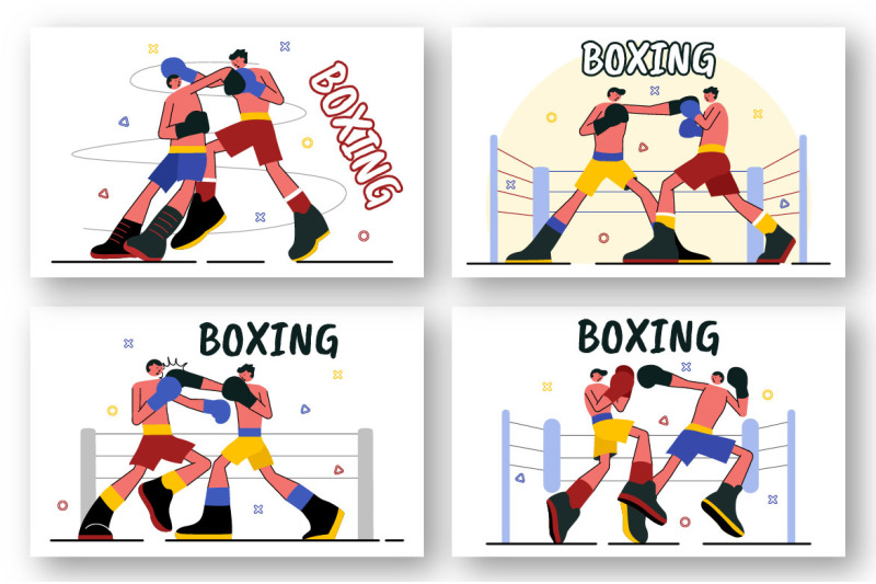 9-professional-boxing-design-illustration