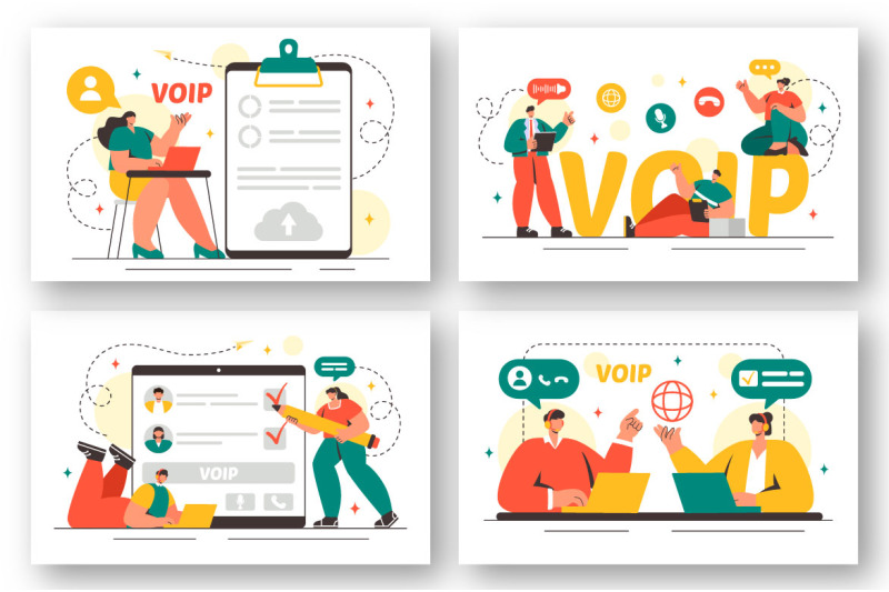 20-voip-or-voice-over-internet-protocol-illustration