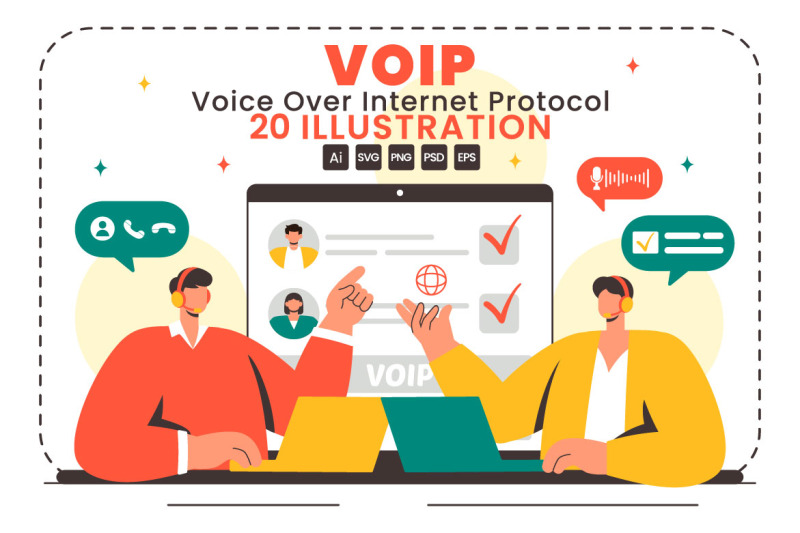 20-voip-or-voice-over-internet-protocol-illustration