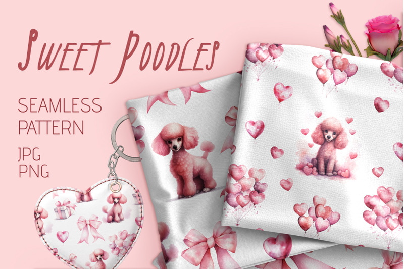 sweet-poodles-patterns-set