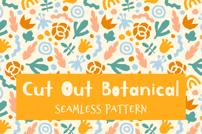 cut-out-botanical-seamless-pattern